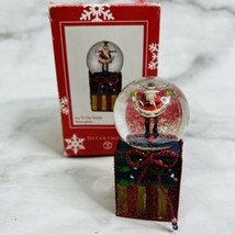 Department 56 Joy To The World Santa Snow Globe Miniature Water Globe Gl... - $29.65
