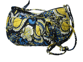 Vera Bradley Ellie Blue Shoulder Bag Purse 9.5&quot; x 5.5&quot; - £11.31 GBP