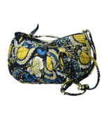 Vera Bradley Ellie Blue Shoulder Bag Purse 9.5&quot; x 5.5&quot; - £11.34 GBP
