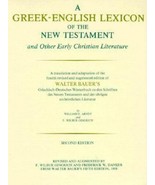GREEK-ENGLISH LEXICON OF THE NEW TESTAMENT W. Arndt &amp; F. Gingrich HC DJ ... - £29.58 GBP