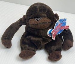 Planet Hollywood George Gorilla beanie Toy With Tags 1997 6” Bean Toy - £5.34 GBP