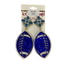 Prep Obsessed glitter football earrings size One Size - $22.77