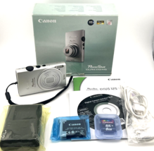 Canon PowerShot ELPH 110 HS IXUS 125 Digital Camera Silver 16.1MP 5x Zoom IOB - £364.76 GBP