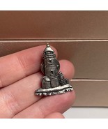 Silver Lighthouse Brooch - $13.02 CAD
