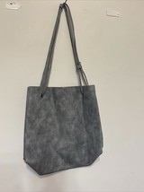 Snap Bag Gray Women’s Medium  Tote Bag - $10.39