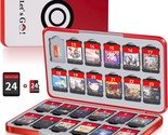 Switch Game Case Holder, Slim Portable Game Organizer Traveler Gift Acce... - £35.32 GBP