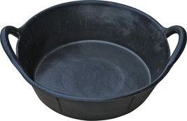 Little Giant 3 Gal Rubber Pan with Handles Crush-proof Crack-proof Freez... - $31.79