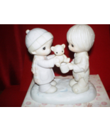 Precious Moments Jonathan&amp;David By Enesco Christmas Time is for Sharing ... - €11,88 EUR
