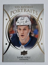 2018 - 2019 Sami Niku Ud Rookie Portraits Upper Deck # P-60 Nhl Hockey Card Rc - £2.99 GBP