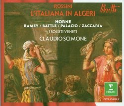 L&#39;Italiana in Algeri [Audio CD] Rossini, Gioachino; Claudio Scimone; Josef Vesel - £4.70 GBP