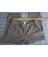 Kenar Light Brown Khaki Dress Capri Pant Size 6 EUC - €6,70 EUR