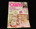 Crafts Magazine February 1989 Valentines to stitch paint or glue - $10.00