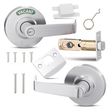 Commercial Door Handle With Lock – Vacant Occupied Bathroom Lock | 304 S... - $58.40