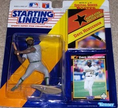 1992 Dave Henderson Starting Lineup Oakland Athletics - £7.64 GBP