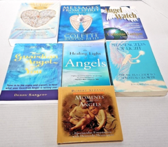 Lot of 7 books about Healing, Messages, Spiritual Growth with Angels - £15.68 GBP