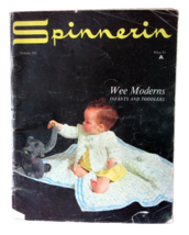 1970 Vintage Knit Pattern Infant Babies Toddlers Spinnerin Wee Moderns S... - £9.70 GBP