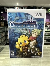 Final Fantasy Fables: Chocobo&#39;s Dungeon (Nintendo Wii, 2008) CIB Complete - £15.70 GBP