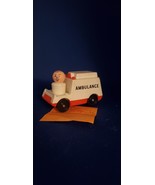 Vintage Fisher Price Little People Ambulance and Doctor  - $20.58 CAD