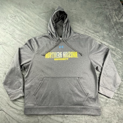 Northern Arizona University Under Armour Storm Hoodie XL Loose NAU Lumbe... - $35.88