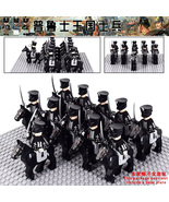 Napoleonic Wars Mounted Prussian Totenkopf Hussars 22 Minifigures Lot - $47.86 CAD