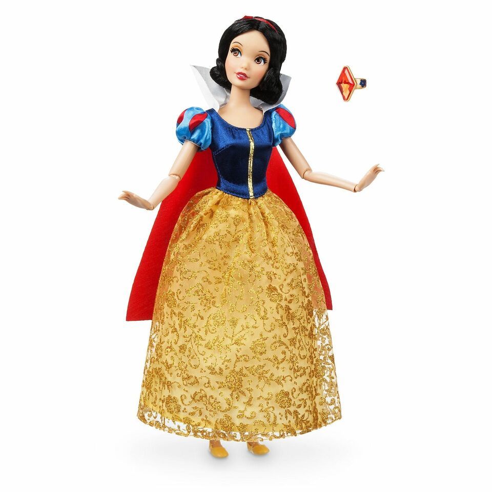 Disney - Snow White Classic Doll with Ring - 11 1/2" Snow White and the Seven Dw - £17.62 GBP