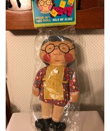 Vintage 1960&#39;s GRANNY 16&quot; Cloth Rag Doll MIP by S.S. Kresge Joyce Miller - £38.91 GBP