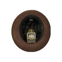 Men Bruno Capelo Hat Australian Wool Crushable Center Crease CHICAGO CH301 Brown image 4