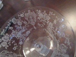 2 Rose Point Cambridge Etched Crystal Pieces, 2 Sherbets - £71.05 GBP