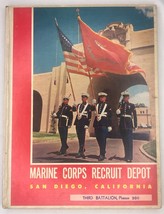 1957 Marine Corps Recruit Depot San Diego 3rd Battalion Platoon 3011 Wit... - £39.62 GBP