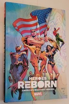 Heroes Reborn Omnibus HC Squadron Supreme Var Cover Jason Aaron McGuinne... - £98.32 GBP
