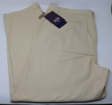 Men&#39;s Rowing Blazer Cream Tan Dress Pants Khaki W 42 L 32 New w/ Tags - $14.81