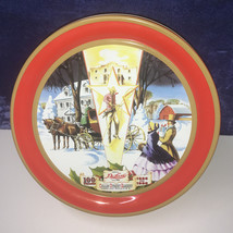 VTG Collin Street Bakery DeLuxe Fruit Cake Tin Alamo Rodeo Christmas 100... - £6.14 GBP