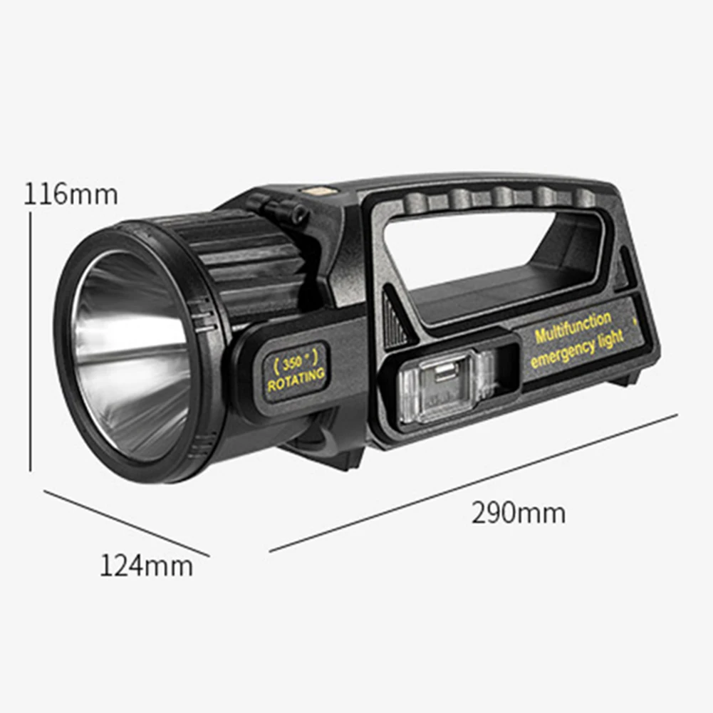 LED Solar Handheld Lantern Multifunctional Emergency Flashlight Dimmable... - £183.40 GBP