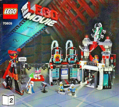 Instruction Book 2 Only For LEGO Lord Business&#39; Evil Lair 70809 - £5.11 GBP