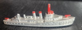 TOOTSIETOY VINTAGE WWII DESTROYER 127 NAVY W/WHEELS DIECAST ORIGINAL 4&quot; ... - $18.83