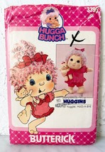 Vintage Butterick Hugger Bunch Huggins Doll &amp; Clothes Sewing Pattern #3390 Uncut - £9.65 GBP