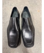 NEW BOZYAKA MEN&#39;S BLACK LEATHER DRESS SHOES - SIZE 8.5 (42 EU) - $553.69 MXN