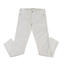 Abercrombie &amp; Fitch White Skinny Denim Jeans Trousers Pants sz 25 - $54.45