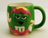 Green M&amp;M Porcelain Novelty Easter Egg Mug, Coffee, Hot Chocolate, Galer... - $14.65