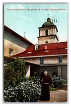 In the Garden Santa Barbara Mission Santa Barbara CA California DB Postcard S24 - £2.37 GBP