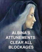 ALBINA'S CLEAR ALL BLOCKAGES ATTUNEMENT ENERGIES ALBINA 98 yr Witch REIKI MASTER - £18.79 GBP