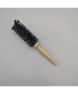 Vintage Goody Full Round Brush, Faux Wood Handle, Black Bristles, 1&quot; Barrel - €8,49 EUR