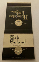 Vintage Matchbook Cover Matchcover Bob Roland Inc Creston IA Clothes - £2.98 GBP