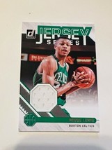 Reggie Lewis Game Used Jersey Patch Card Celtics 2020 Donruss RIP worn material - £58.40 GBP