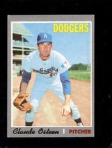 1970 Topps #260 Claude Osteen Vg+ Dodgers *X75262 - $0.97