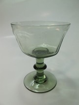 Lenox Green Antique pattern dessert glass lead Crystal Made in USA - £7.57 GBP