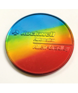Rockwell Automation Allen-Bradley Dollar Size Rainbow Token Anodized Alu... - £3.99 GBP