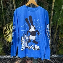 Disney 100 Oswald Lucky Rabbit Organic Cotton Long Sleeve T-Shirt Medium... - £23.52 GBP