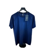 NEW VRST Men’s SS Circuit Seamless Top - Space Dye Blue/Black Size XXL - €20,69 EUR