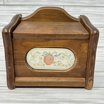 VTG Good Wood Recipe Box Marmalade Ducks Farmhouse Cottage Core Storage - £15.53 GBP